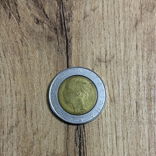 Moneta 500 lire bimetallica - 500,