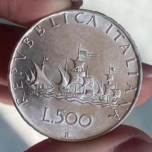 Repubblica italiana 500 - 500, lire