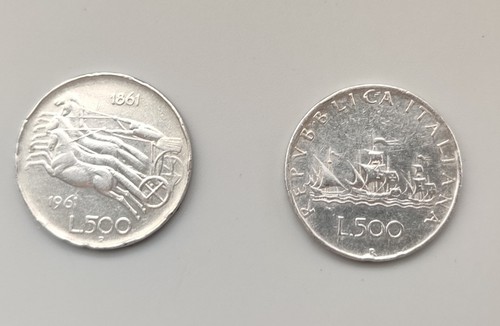500 lire caravelle 1961 - 500,