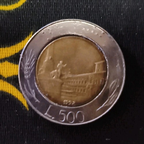 Italia moneta 500 lire - italia,