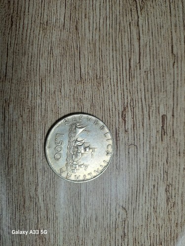 Moneta 500 lire repubblica - 500,