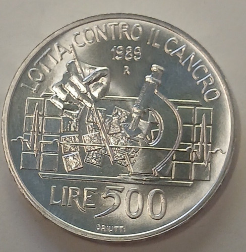 Repubblica italiana moneta 500 - moneta,