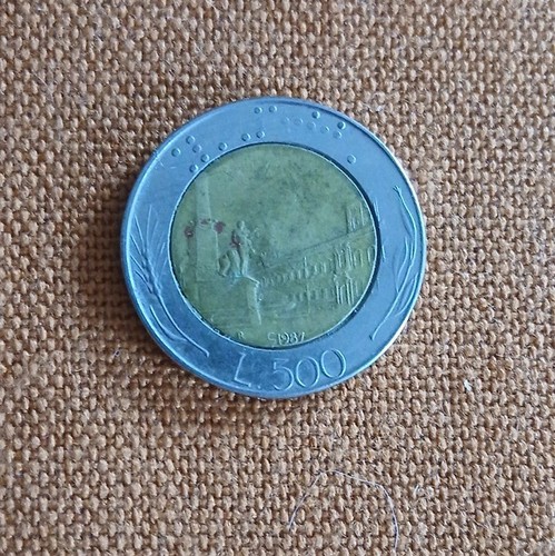 500 lire moneta repubblica - moneta,