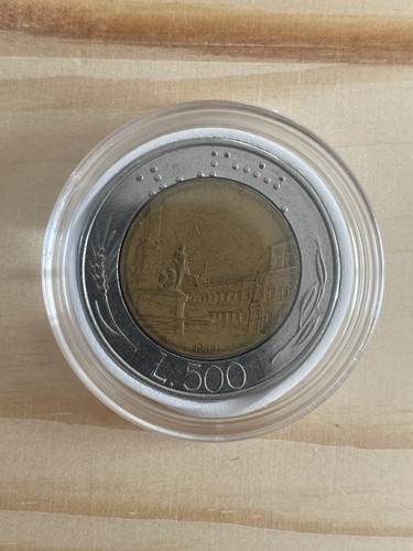 500 lire bimetallica 1982 - 1982, in