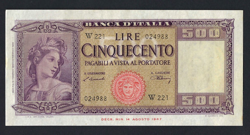 Repubblica italiana 500 lire - repubblica,
