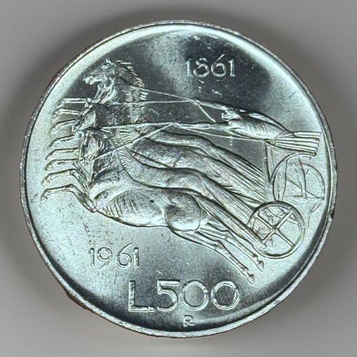 500 lire 1961 - lire, rotolino