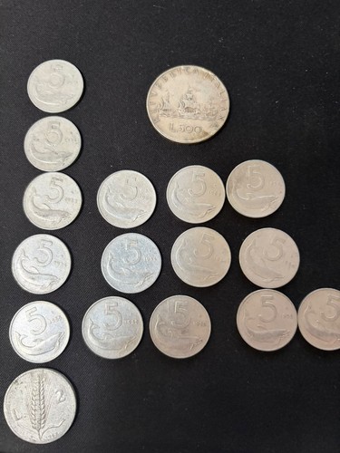 Lotto monete lire italiane - lotto,