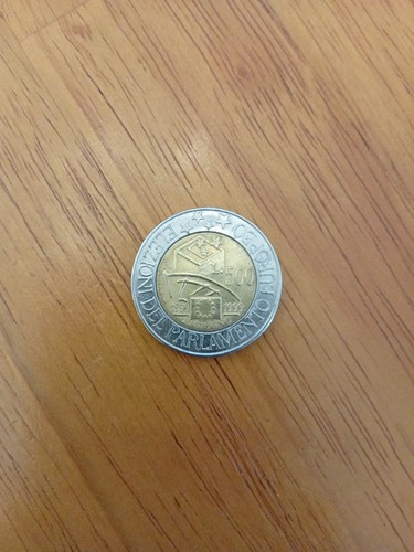 Moneta 500 lire - moneta,