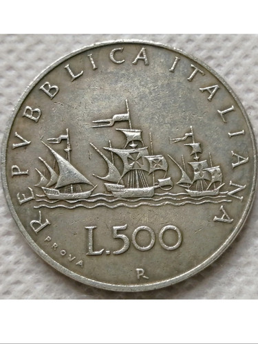 500 lire caravelle - , repubblica