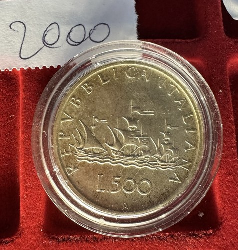 Repubblica italiana 500 lire - italiana,