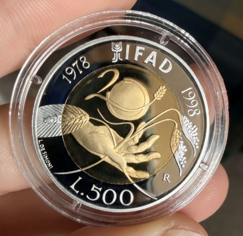 500 lire 1998 ifad - ifad, repubblica