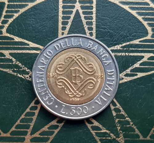 500 lire 1993 firma - ($), (firma