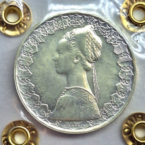 Repubblica italiana 500 - 500, lire