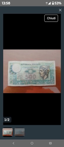 Banconota repubblica italiana - repubblica,