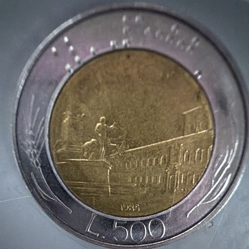 500 lire rara - rara, repubblica