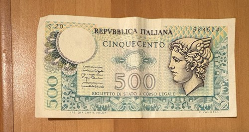 Banconota 500 lire - 500,
