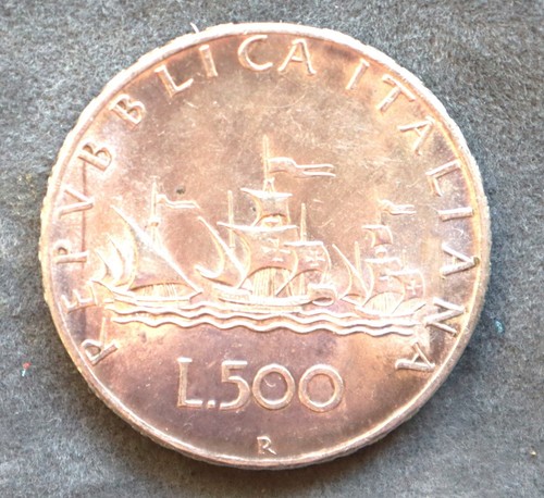 Moneta italiana lire 500 - italiana,