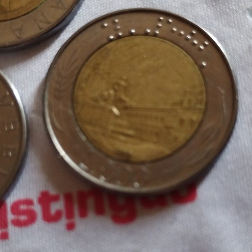 Moneta 500 lire - 500, bimetallica
