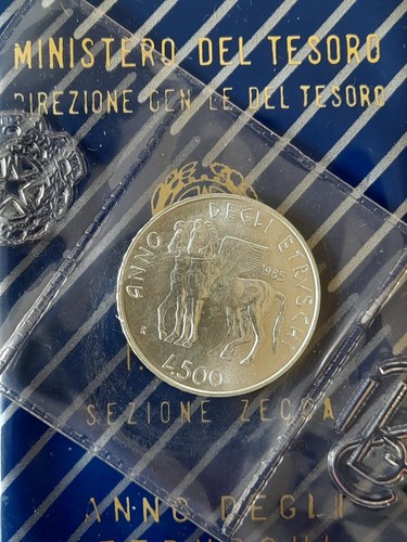 500 lire argento - 500, repubblica