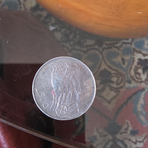 Repubblica italiana 500 lire - italiana,
