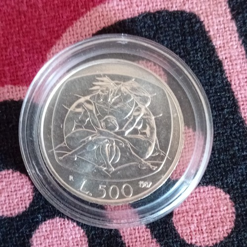 500 lire argento - argento, anno