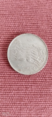 500 lire bighe - lire, italia