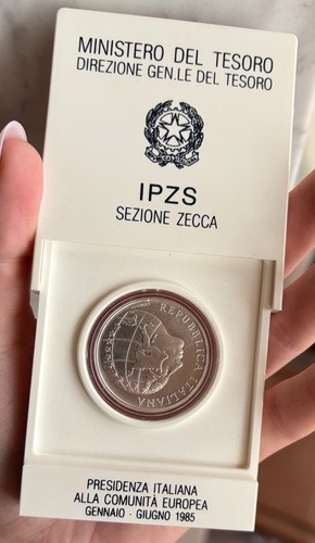 500 lire 1985 presidenza - lire,