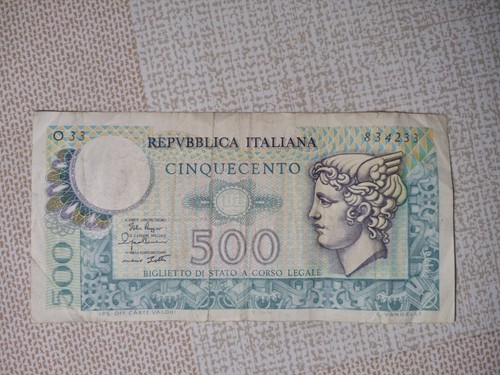 Repubblica italiana banconota - repubblica,