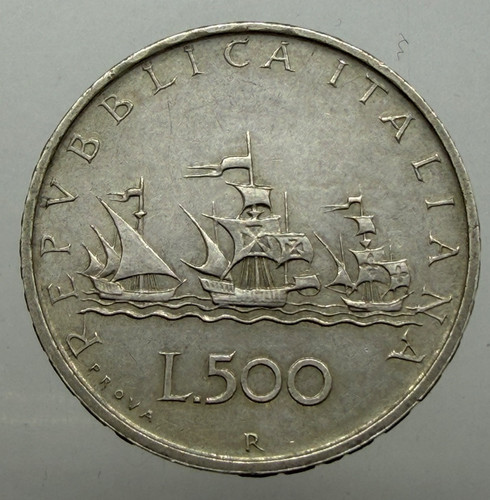 Repubblica italiana 500 lire - italiana,