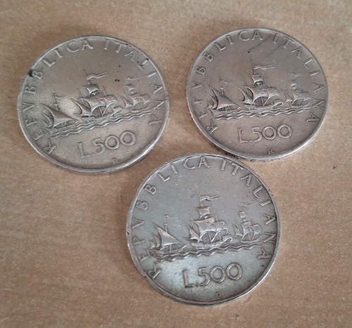 Lotto monete 500 lire - lotto,