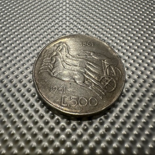 Monete 500 lire 1961 - monete,