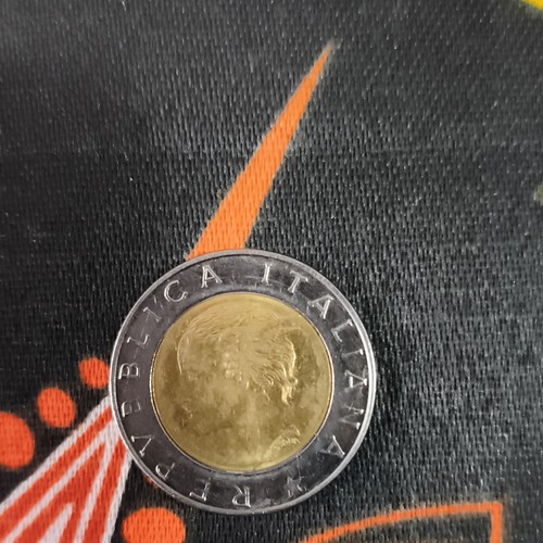 Italia 500 lire bimetallica - italia,