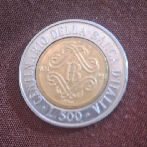 Moneta 500 lire - lire, repubblica