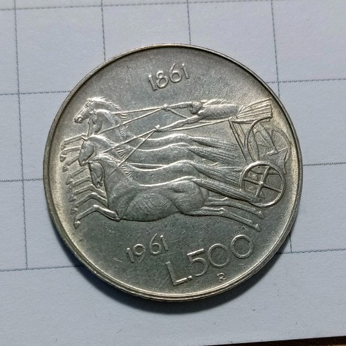 Repubblica italiana 500 lire - italiana,