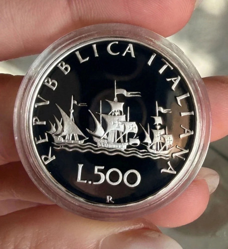 Repubblica italiana 500 lire - italiana,