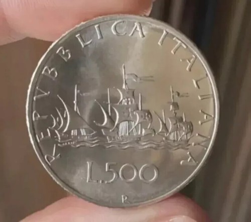 Repubblica italiana 500 lire - repubblica,