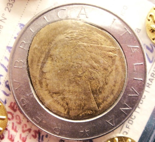 Repubblica italiana 500 lire - italiana,