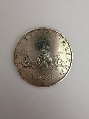Repubblica italiana 500 - 500, lire