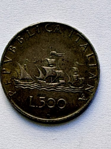 Repubblica italiana 500 lire - italiana,