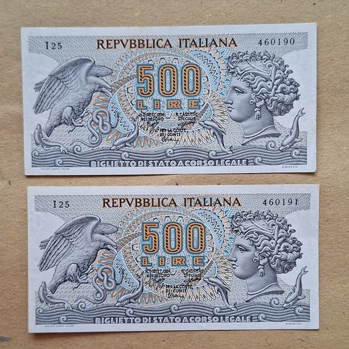 Repubblica italiana 500 - repubblica, lire
