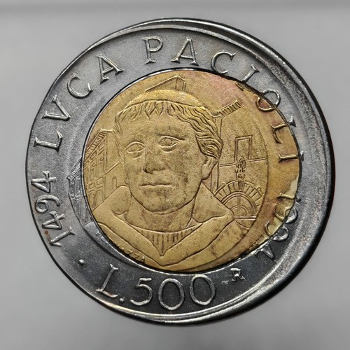 500 lire occhio bue - occhio, di